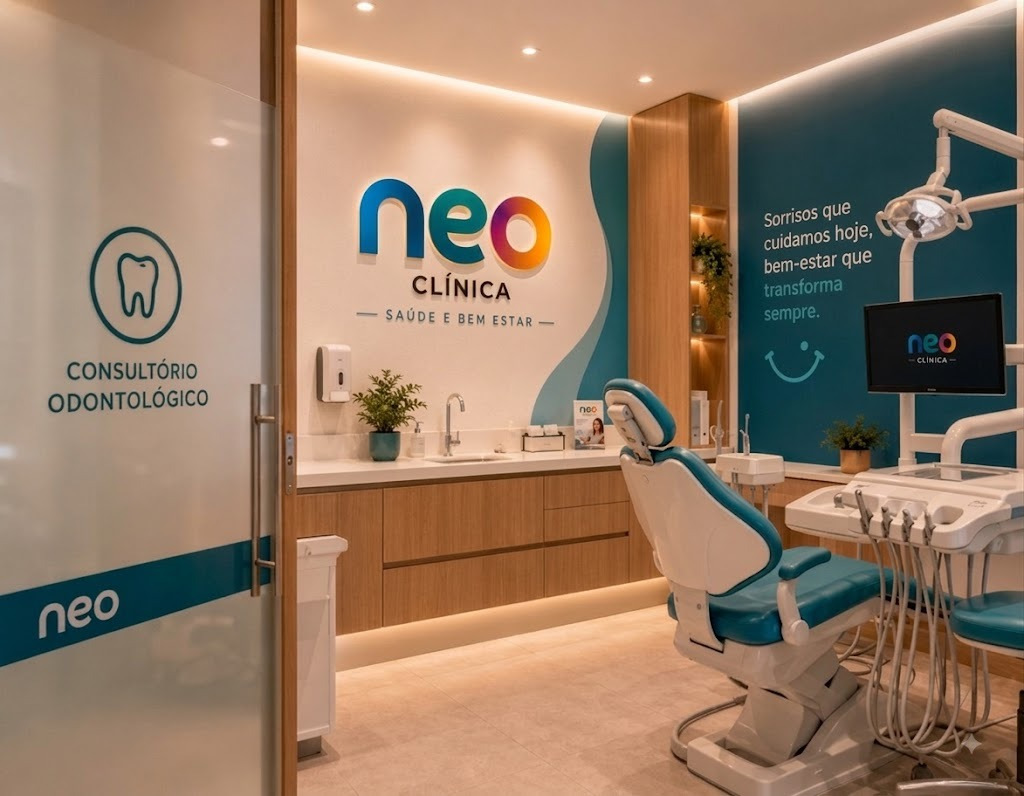 Consultório odontológico da Neo Clínica