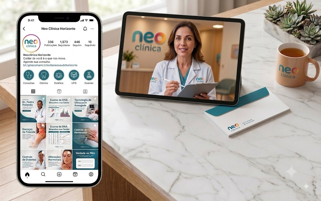 Telemedicina e atendimento digital humanizado na Neo Clínica